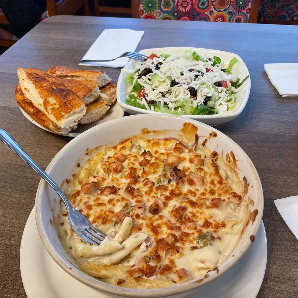 Castello Pizza and Pasta - Baked Penne with Dinner Salad - Pizza Near Me - Seattle, Washington Castello Pizza and Pasta - Baked Penne with Dinner Salad - Pizza Near Me - Seattle, Washington