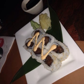 Shrine Restaurant - a plate of sushi on a table - Lounges Near Me - Ledyard, Connecticut