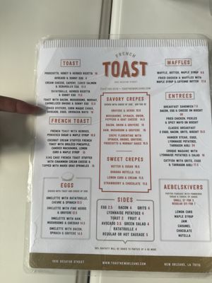 Menu photo 1 French Toast New Orleans, LA