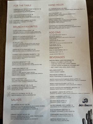 Menu photo 1 Jacy & Dakota’s Phoenix, AZ Menu photo 1 Jacy & Dakota’s Phoenix, AZ