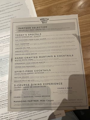 Menu photo 6 Bonefish Grill Newport News, VA Menu photo 6 Bonefish Grill Newport News, VA
