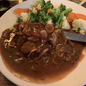 The Butcher's Block Eats and Drinks - This place has great food. My medium rare hamburger steak with steamed veggies. The brown gravy was fantastic. I do recommend this place. - New American Near Me - Snyder, Texas The Butcher's Block Eats and Drinks - This place has great food. My medium rare hamburger steak with steamed veggies. The brown gravy was fantastic. I do recommend this place. - New American Near Me - Snyder, Texas