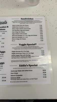 Menu photo 4 Eddie's Cafe San Francisco, CA Menu photo 4 Eddie's Cafe San Francisco, CA
