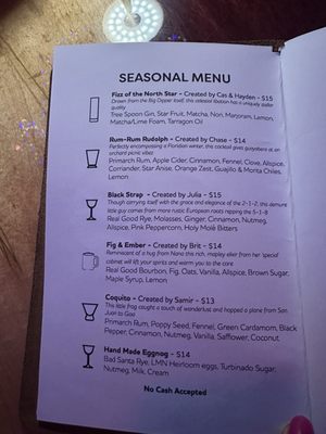 Menu photo 2 Forward Slash Winter Park, FL