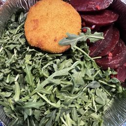 Dried up old arugula that can't even be used for decoration