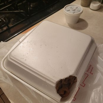 Fortune Garden - Food arrived with hole in box (not delivery person's fault - no chunk of Styrofoam in the bag) - Asian Fusion Near Me - Round Rock, Texas Fortune Garden - Food arrived with hole in box (not delivery person's fault - no chunk of Styrofoam in the bag) - Asian Fusion Near Me - Round Rock, Texas