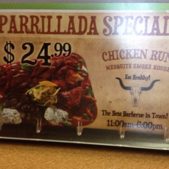 Chicken Run - Parrillada Special - American Near Me - Brownsville, Texas