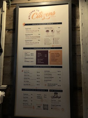 Menu photo 1 Citizens Houston, TX Menu photo 1 Citizens Houston, TX
