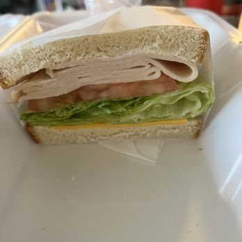Champ's Deli Restaurant - Turkey with American cheese on white bread. - Delis Near Me - Signal Hill, California Champ's Deli Restaurant - Turkey with American cheese on white bread. - Delis Near Me - Signal Hill, California
