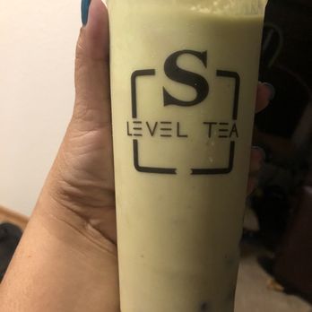 S Level Tea - Fresh avocado smoothie with boba - Bubble Tea Near Me - Kent, Washington