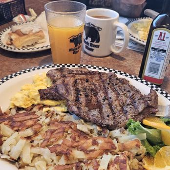 Black Bear Diner Tracy - Ribeye Breakfast - American Near Me - Tracy, California Black Bear Diner Tracy - Ribeye Breakfast - American Near Me - Tracy, California