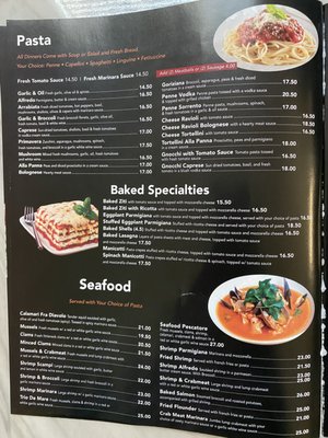 Menu photo 3 Carollo's Pennsauken, NJ