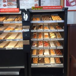 Dunkin' - What a selection during the mid-afternoon on a Sunday!