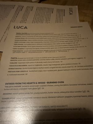 Menu photo 1 LUCA Lancaster, PA Menu photo 1 LUCA Lancaster, PA