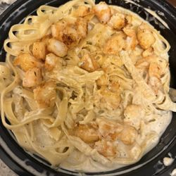 Milanos Pizza - Shrimp Alfredo