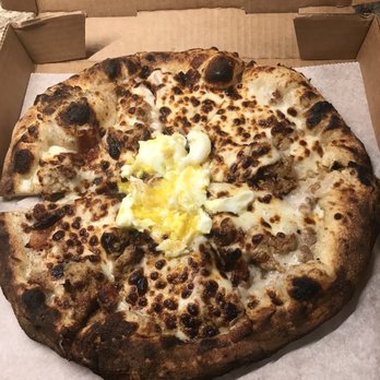 Artisan Wood Fired Kitchen - The Hangover aka Breakfast pizza - Pizza Near Me - Rogers, Arkansas Artisan Wood Fired Kitchen - The Hangover aka Breakfast pizza - Pizza Near Me - Rogers, Arkansas