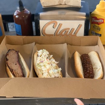 Caldwell County Mexi-Q - Brisket dog, slaw dog, plain dog. - Barbeque Near Me - Gilbert, Arizona Caldwell County Mexi-Q - Brisket dog, slaw dog, plain dog. - Barbeque Near Me - Gilbert, Arizona