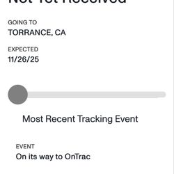 OnTrac - OnTrac have no phone number or anything
