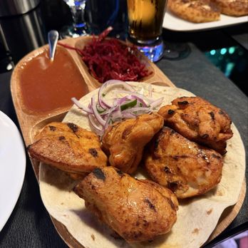 Aragvi - Chicken Mtsvadi - Georgian Near Me - New York, New York Aragvi - Chicken Mtsvadi - Georgian Near Me - New York, New York