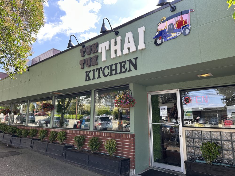 Food from Tuk Tuk Thai Kitchen