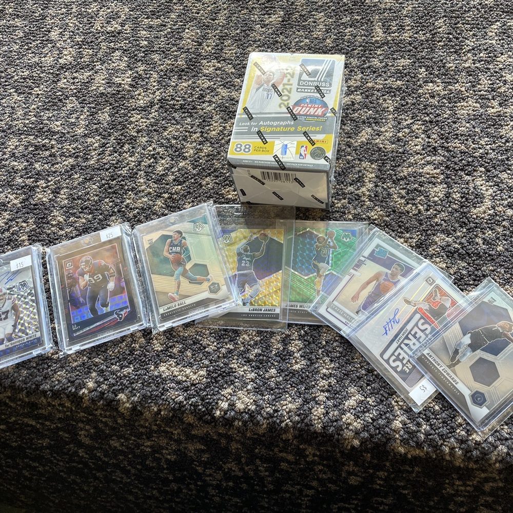 Football and basketball card jackpot :) Football and basketball card jackpot :)