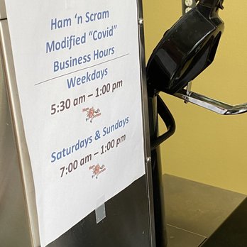 Ham 'n Scram - Modified hours - Breakfast & Brunch Near Me - Westminster, California Ham 'n Scram - Modified hours - Breakfast & Brunch Near Me - Westminster, California