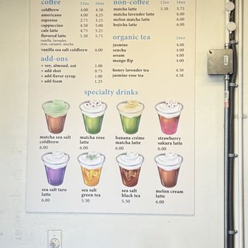 Lagu Cafe - Menu as of August 2025 1 of 2 - Cafes Near Me - Irvine, California