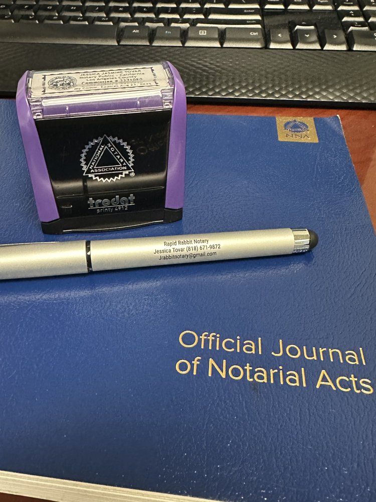 RAPID RABBIT NOTARY Updated June 2024 San Fernando Valley