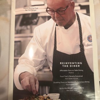 Silver Diner - Menu cover - Diners Near Me - Fairfax, Virginia Silver Diner - Menu cover - Diners Near Me - Fairfax, Virginia