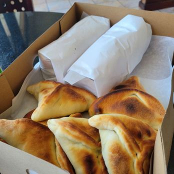 Forn Al Hara - Delicious Spinach fatayer and my eggs and veggies wrap in wrappers. - Middle Eastern Near Me - Anaheim, California Forn Al Hara - Delicious Spinach fatayer and my eggs and veggies wrap in wrappers. - Middle Eastern Near Me - Anaheim, California