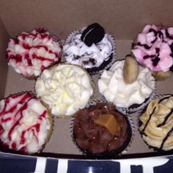 CupCasions - Variety of cupcakes. Champagne, berry, caramel chocolate, s'more, lemon, Oreo cookie and cookie dough!