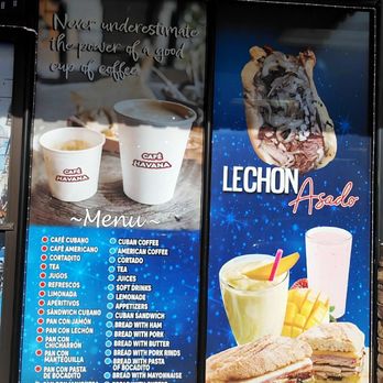 Cafe Havana - Menu - Coffee & Tea Near Me - Las Vegas, Nevada Cafe Havana - Menu - Coffee & Tea Near Me - Las Vegas, Nevada