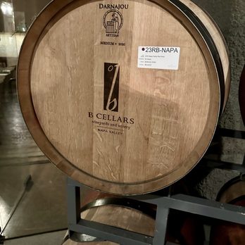 B Cellars Vineyards & Winery - Wine barrel - Wineries Near Me - Oakville, California