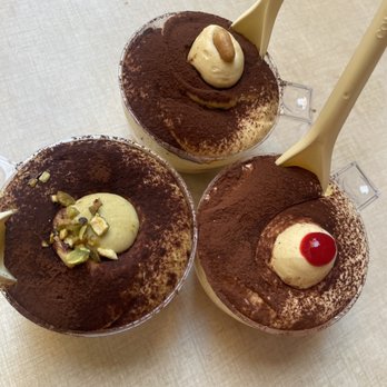 Two Sizes - Pistachio, strawberry, peanut butter tiramisu - Desserts Near Me - Rome, RM