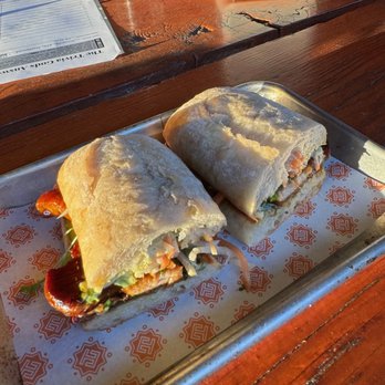 Touchstone Brewing Company - Braised Pork Belly Sandwich (discontinued?) - Brewpubs Near Me - Sacramento, California