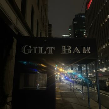 Gilt Bar - Logo outside - New American Near Me - Chicago, Illinois