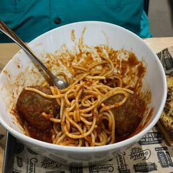 County Pie Pizza Company - Spaghetti and meatballs