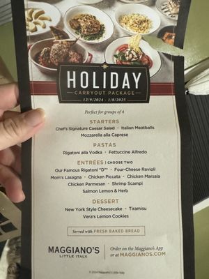 Menu photo 5 Maggiano's Little Italy Hackensack, NJ Menu photo 5 Maggiano's Little Italy Hackensack, NJ
