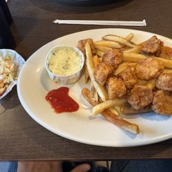 Mac's Soda Bar - Fried Scallop Plate (Saturday special)