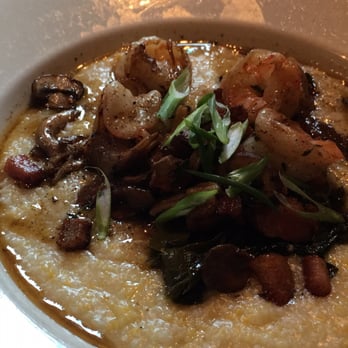 Highland Kitchen - Shrimp and grits!!!!   Amazing. - New American Near Me - Somerville, Massachusetts
