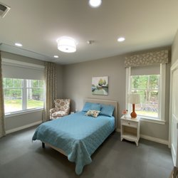 Evermore Senior Living - One of our 8-bedroom suites.
At Evermore Senior Living, you have the option to bring in your own furniture or utilize ours.