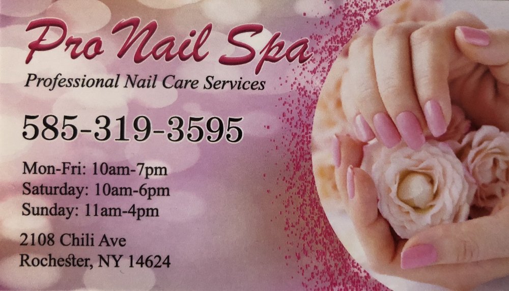 PRO NAIL SPA 2108 Chili Ave, Rochester, New York Nail Salons