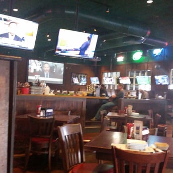 Taco Mac - Bar area.  Quiet now but it's 4pm - American Near Me - Newnan, Georgia