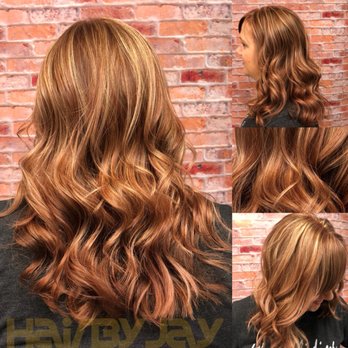 Hair By Jay - Stunning red hair with soft natural baby lights - Hair Stylists Near Me - Scottsdale, Arizona Hair By Jay - Stunning red hair with soft natural baby lights - Hair Stylists Near Me - Scottsdale, Arizona