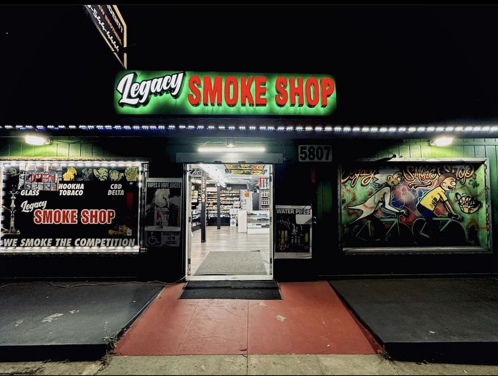 LEGACY SMOKE SHOP Updated September 2024 21 Photos 5807 El Cajon