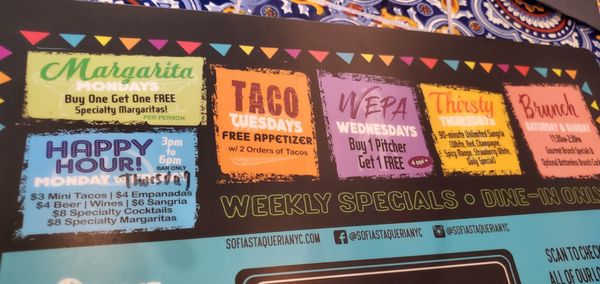 Menu photo 6 Sofia’s Taqueria Ledgewood, NJ