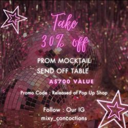 MixyCups & Rentals - Prom Season is slowly approaching!! We have a sale inquire Today!!!