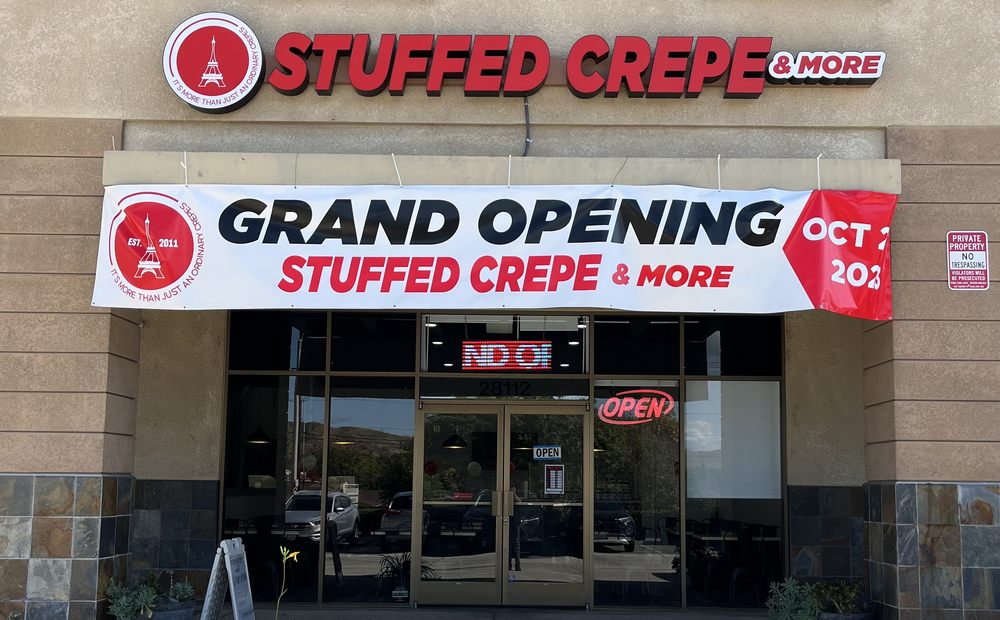 STUFFED CREPE & MORE 28112 Bouquet Canyon Rd, Santa Clarita