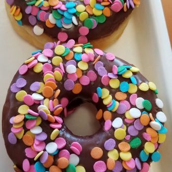 Bakery Donut - chocolate frosted donuts with sprinkles - Donuts Near Me - Bedford, Texas Bakery Donut - chocolate frosted donuts with sprinkles - Donuts Near Me - Bedford, Texas