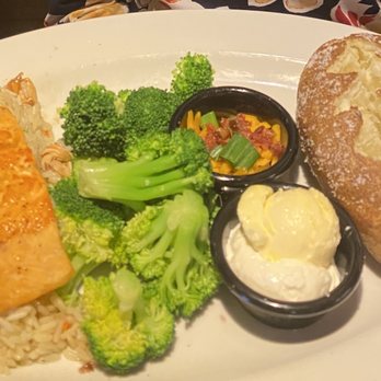 LongHorn Steakhouse - Longhorn salmon. Delish. - Steakhouses Near Me - Joplin, Missouri